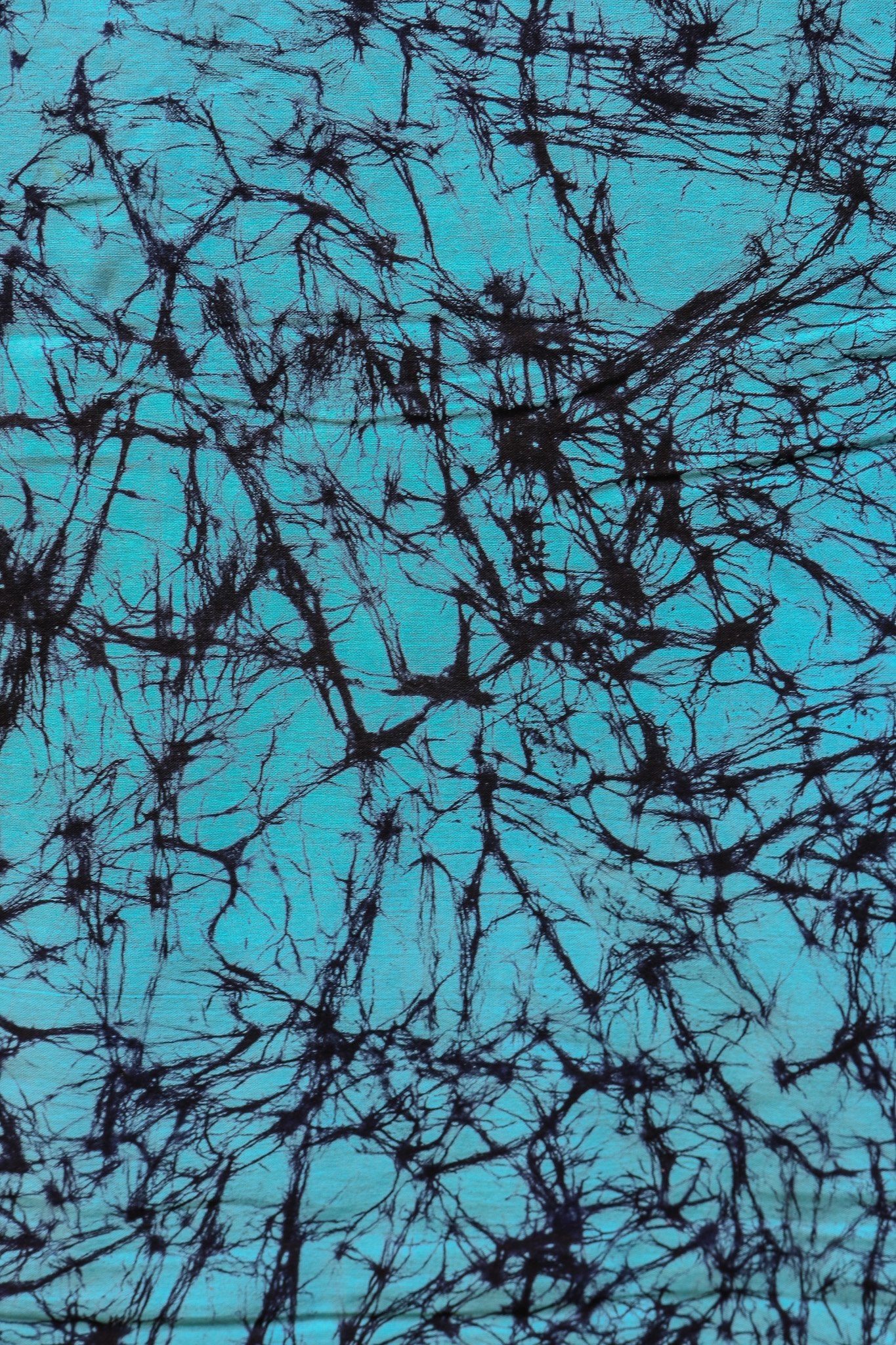 PreCracked Batik Fabric Blue