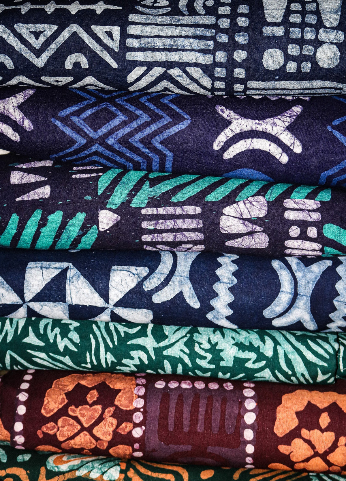 African Batik Fabrics