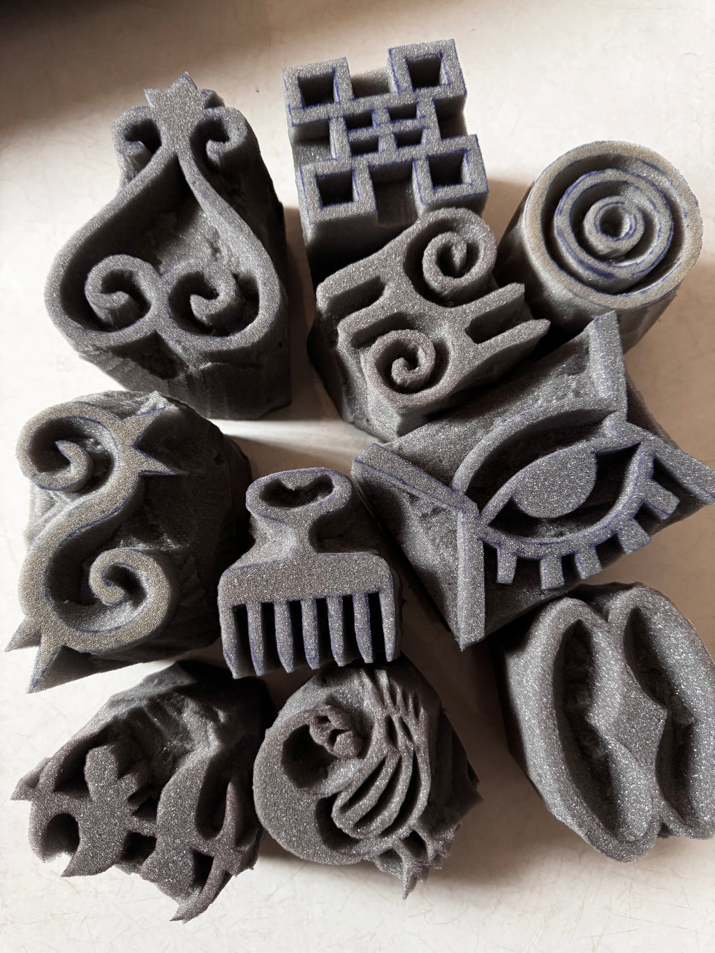 Adinkra Symbols Stamps