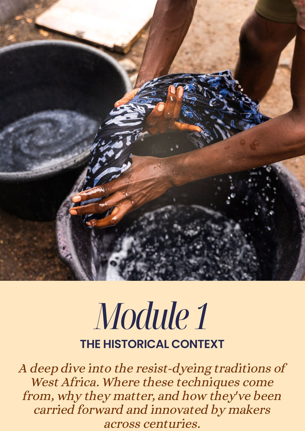 African Batik Online Workshop: A Historic and Practical Exploration