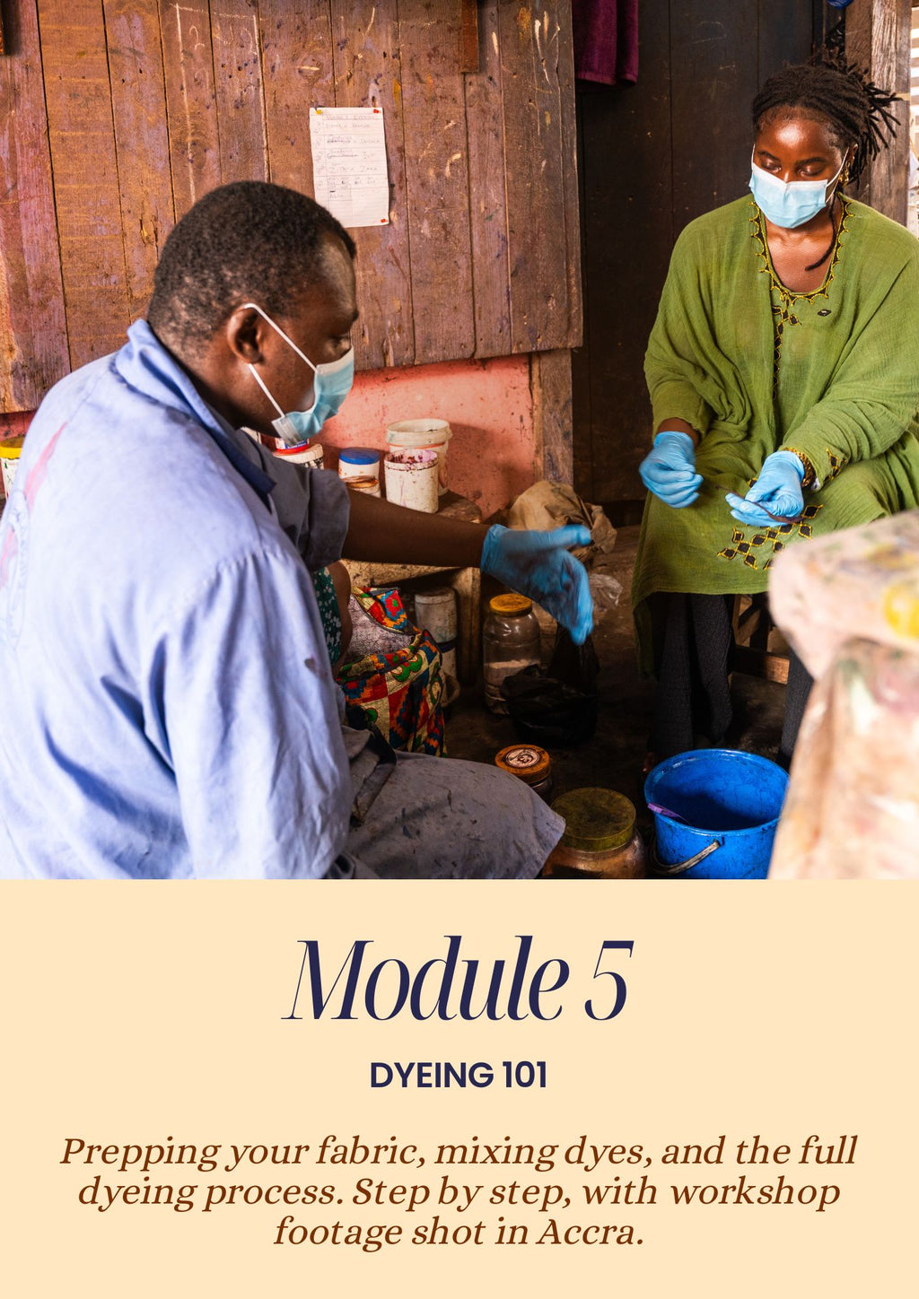 African Batik Online Workshop: A Historic and Practical Exploration