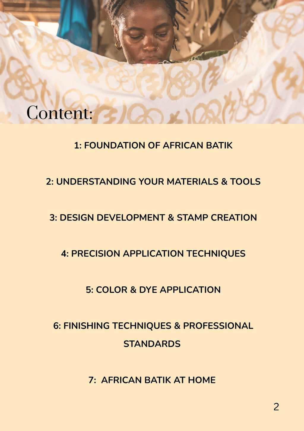 PRE-ORDER | How To Make African Batik: A Complete Guide to Foundations, Techniques & Home Practice