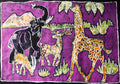 Animal Kingdom African Wall Hanging