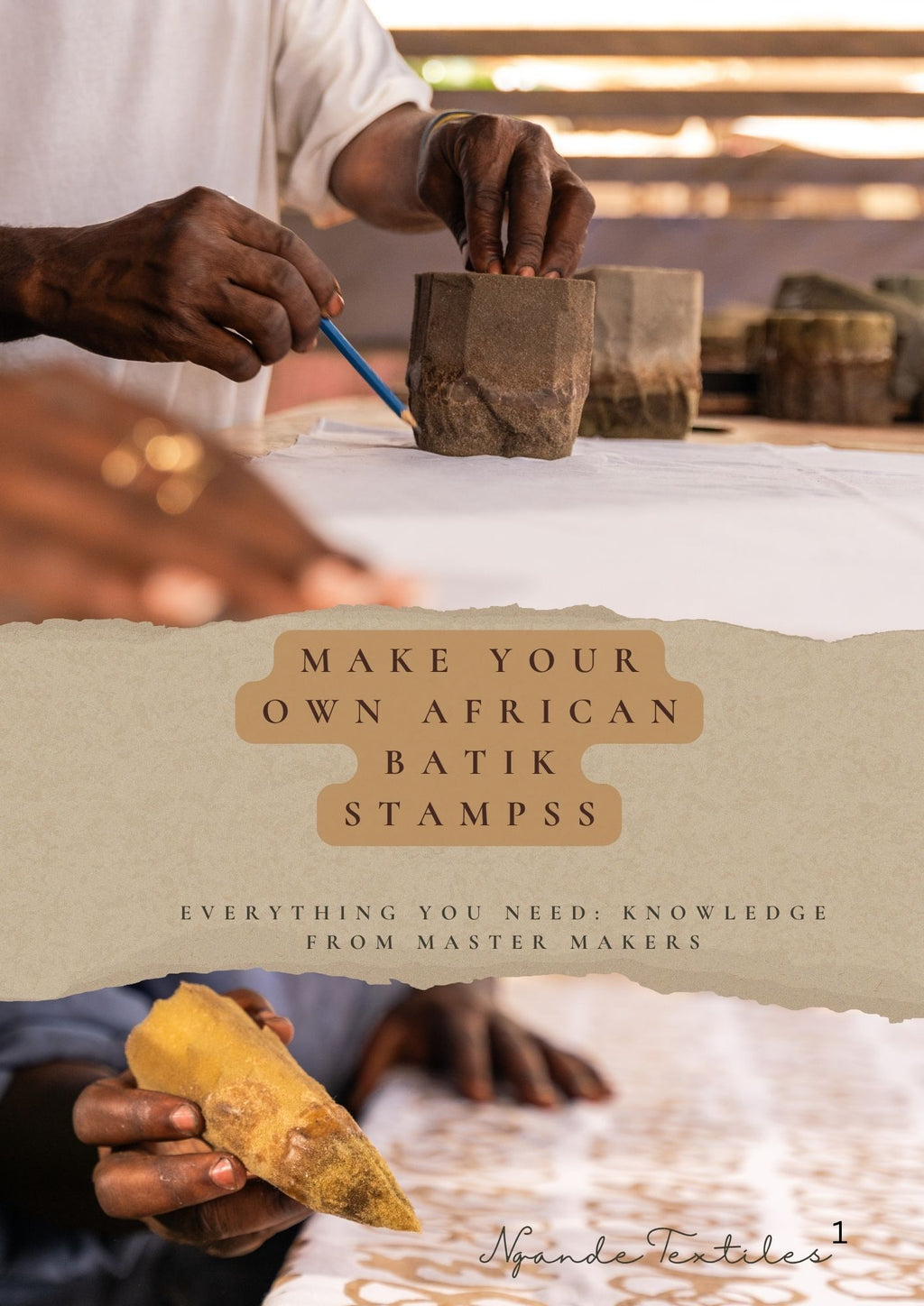Making African Batik Stamps E-book