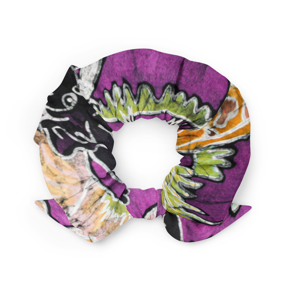 Animal Batik Scrunchie