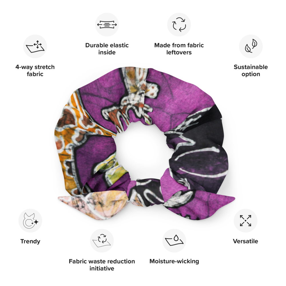Animal Batik Scrunchie